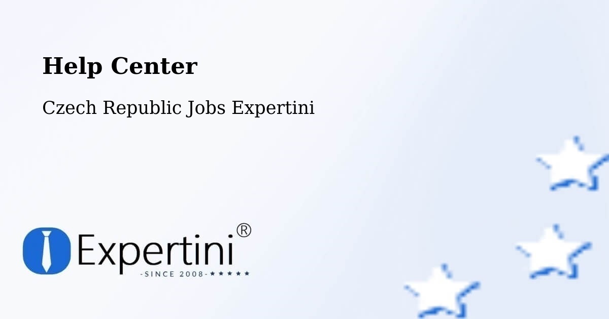Help Center – Radonice - Czech Republic Jobs Expertini